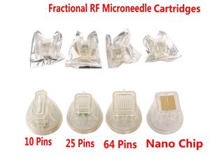 Tek Kullanımlık Yedek 4 İpuçları Kartuş Microneedle Kesirli RF Mikro İğne Makinesi Skar Akne Tedavisi Streç Işaretleri Kaldırma