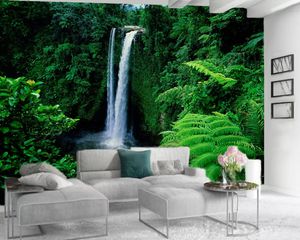 3d Home Wallpaper 3d Wallpaper Wall Promotion Beautiful Deep Pool Waterfall Romantic Landscape 3d Mural Wallpaper