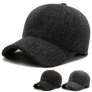 冬の新しい綿野球ステッチメンズ秋と冬のキャップの暖かい冷たい防寒耳の保護帽子JXW726