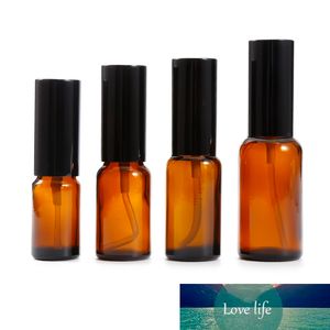 15ml/20ml/30ml/50ml Amber Empty Glass Bottle Perfume Container Sprayer Refillable Cosmetic Atomizer Bottles