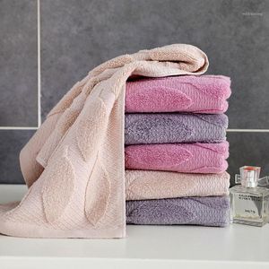 Havlu 3pcs baskı yaprakları seti% 100 pamuklu yumuşak denizyıldızı güzellik yüz havlular banyo sporu ev el banyo yetişkinler için