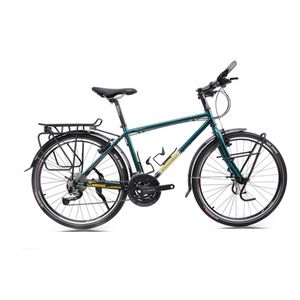 17 '' 18 '' Reisefahrrad Chrom-Molybdän-Stahl 4130 Langstrecken-Reisefahrräder 27-Gang-V-Brake-Fahrräder