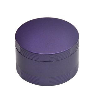 Purple Ceramic paint aluminum alloy smoke grinder 63mm 180G four-layer large metal grinder