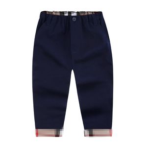 Модные весенние брюки, детские брендовые клетчатые штаны для мальчиков, повседневная осенняя детская одежда для младенцев, высококачественные детские спортивные брюки