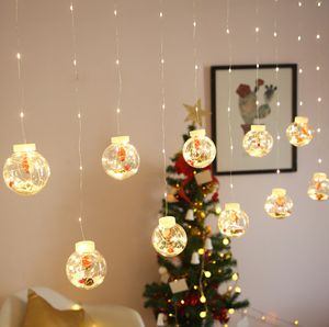 The latest LED curtain lights, copper wire lights, wishing balls, Christmas bells, decoration lights, Christmas tree lights