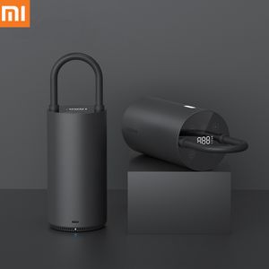 Xiaomi Mojetu Smart Digital Tigital Case Destication Электрический инфлятор Воздушный насос Портативный Тип-C Зарядка для Велосипеда Мотоцикл Автомобильный шар