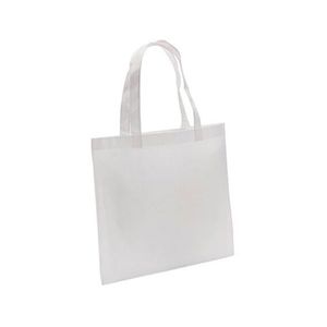 Sublimation Canvas Bag Rohlinge Partei liefert Lebensmittelgeschäfte Einkaufstaschen Nicht gewebtstoff wiederverwendbarer DIY-Basteln und Dekorieren