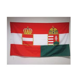 Áustria-Hungria 1867-1918 Bandeira 3x5ft 100D Poliéster Impressão Equipa Desportiva Escola Clube Indoor envio Outdoor frete grátis