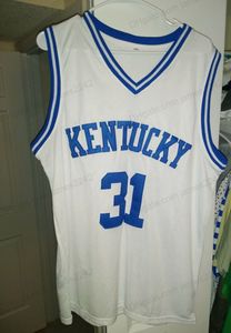 Anpassade Kentucky Wildcats #31 Sam Bowie Basketball Jersey Men's ed I alla storlekar 2XS-5XL Namn eller nummertröjor