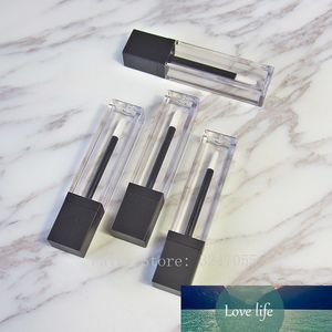 Quadrado Clear 7ml Vazio Lip Tube Lips Bálsamo Garrafa Escova Recipiente Mini Frasco Recarregável LipGloss Tube 10/30 / 50PCS