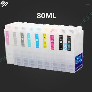 9pcs For R3000 Refillable Ink Cartridges Without Chip / With T1571 High Capacity 80ML1