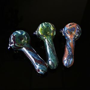 Mini piccole pipe per olio Olio per unghie Accessori per fumatori Mano che brucia per Dab Rigs Tubo Tabacco secco Erba WL01