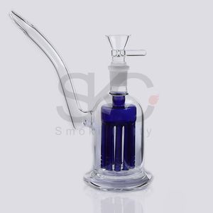 Arm tree perc ash catcher bong ash catcher bowl with glass bowl honeycomb bong For glass water bong quartz banger nail