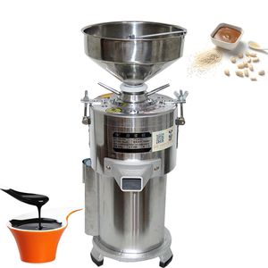 Kommerzielle Heim-Erdnussbutter-Herstellungsmaschine, Sesampasten-Fräsmaschine, Sesamsauce-Mahlmaschine, 1,1 kW, 220 V