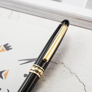 2022 Business Pen Gold Silver Metal Signature Długopisy School Student Nauczyciel Pisanie Prezent Biurowe Pisanie Prezenty