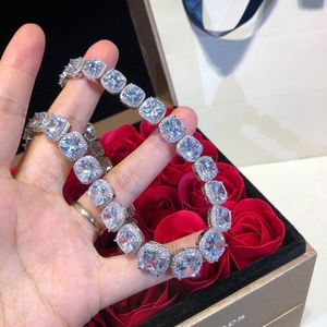 テニス、卒業用ネックレスダイヤモンドテニス最高品質のジュエリーfor Valentine's Day Giftss 1