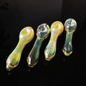 4.7Inch tubos de vidro linha reta de vidro queimadores a óleo Pipes bola colorida da tubulação de água cachimbos SW78