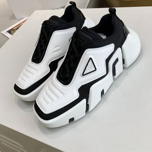 Fashion Genuine Leather Lace-up Sneaker Casual Square toe Shallow Sport shoes Spring and summer Platform Men shoes