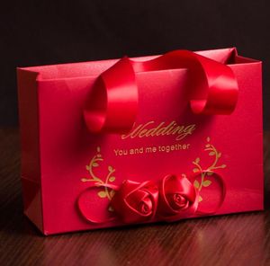 2022 nuovi sacchetti regalo di carta sacchetti regalo sacchetti regalo di carta scatole di nozze regali di nozze per gli ospiti decorazioni per feste bomboniere