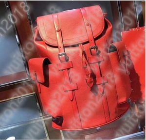 Högkvalitativ designare väska modedesigner ryggsäck män stor kapacitet brev tryckning resor ryggsäck kvinnor skolväska klassisk läder handväska duffel satchel