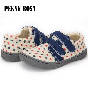 Pekny Bosa brand boys canvas shoes barefoot children shoes girls enough top toe toddler shoes for kids girl big size 25-35 LJ200907
