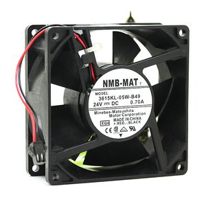 NMB-MAT 3615KL-05W-B70 EQ1 DC 24V 0.70A 92X92X25MMサーバー冷却ファン