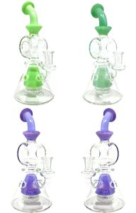 Matrix vintage da 10 pollici Swiss Perc Glass Bong Hookah Fum