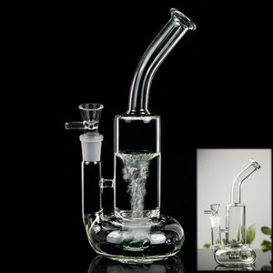 Klein Recycler Dab Rigs Cam Su Bongs Duman Boru Aksesuarları Su Borusu Benzersiz Bong Nargile Nargile Shisha Chicha Ile 18mm Kase Parça