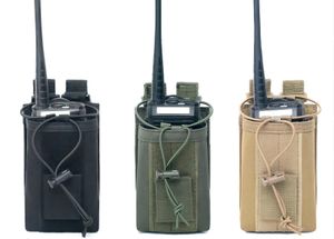Wholesale Outdoor Tactical Molle Radio Walkie Talkie Holder Bag Military Magazine Pouch