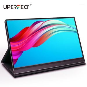 UPERFECT 15.6inch USB C 1920*1080P PD HDR Touch Screen Monitor with 10800mAh Battery Ultrathin Portable Gaming Monitor1