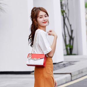 Crossbody Bags for Women Luxury Handbags Designer Bolsa Feminina Scarf Shoulder Bag Ladies Sac Main Leather Purses