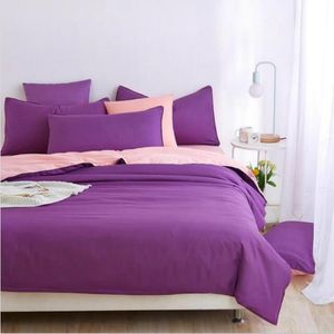 Biancheria da letto a buon mercato Net Celebrity Skin-friendly Pure 100% Cotton Quilt Sheet foglio foglio in quattro pezzi