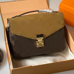 TOP Messenger Bag Women Handbag Purse Metis Crossbody Bags Multi Pochette Genuine Leather Classic Letter Detchable Shoulder Strap Lady Totes Evening Clutch Wallet