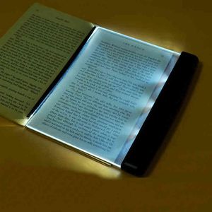 3PC Novelty Battery Fashion Book Eye Protection Night Vision Light Reading Wireless Portable LED Panel Travel Bedroom Book Reader W220308