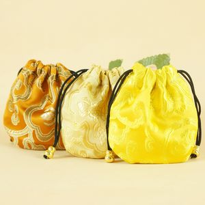 도매 쥬얼리 가방 10cm 주최자 작은 핸드백 선물 가방 여러 가지 빛깔의 코인 가방 중국 루시 작은 실크 파우치 비즈니스 프로모션