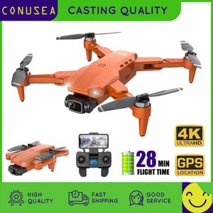 L900 Pro 4K 5G WiFi Elétrica Ajustável Dual Câmera Drone, Motor Brushless, Posição GPS, Retorno de Baixa Potência, Smart Siga, 28 minutos voando, 3-2