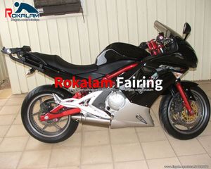 För Kawasaki ER-6F EX650 2006 2007 2008 06 07 08 ER 6F Black Aftermarket Fairings Set Ninja 650 Motorcykel Fairing (formsprutning)