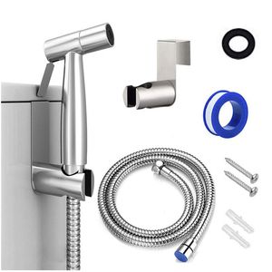 Wholesale toilets prices for sale - Group buy Toilet Spout Set Stainless Steel Handheld Toilet Spray Gun Shower Spout Nickel Brushed The logistics price Pls Contact us