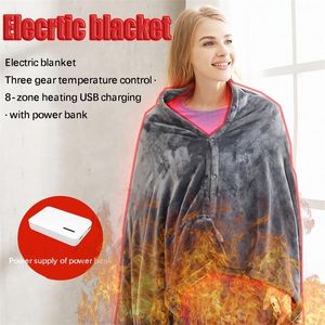 150x85cm eléctrico aquecimento aquecedor blobet pad ombro pescoço de aquecimento móvel xale macio inverno quente saúde cuidados inteligentes xale # G30 201222