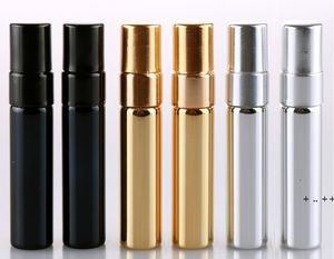 5ml Nachfüllbar Portable Mini Parfüm Flasche Reisende Aluminium Spray Zerstäuber Leere Parfum Zerstäuber Container Tools Sea Ship CCB13190