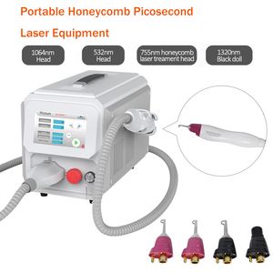 Portable Picosecond Laser Tattoo Removal Machine Pigment Spot-Removal Pico Second Yag Tattoo Removal Beauty Device for Spa