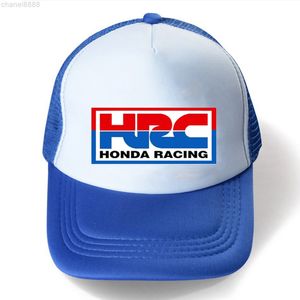 Bawełniana czapka z daszkiem odpowiednia dla mężczyzn i kobiet styl wyścigowy Honda marka HRC Hip Hop bezpośredni transport