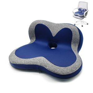 Cuscino del sedile in memory foam per mal di schiena Cuscino ortopedico per sedia da ufficio per auto Supporto per sedia a rotelle Sollievo sciatica coccige morbido 201026