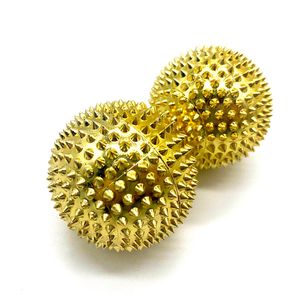 acupressure spiky hand massager handheld magnetic massage balls for body middlesized