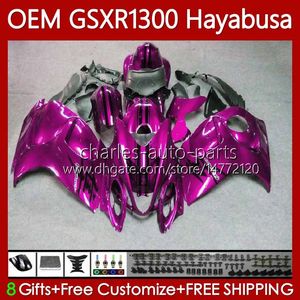 OEM FAILTINGS لسوزوكي Hayabusa GSXR-1300 2014 2015 2017 2017 2018 2019 77NO.110 GSXR 1300 CC GSX R1300 08-19 1300cc GSXR1300 Gloss Rose 08 09 10 11 12 12 13 حقن الجسم