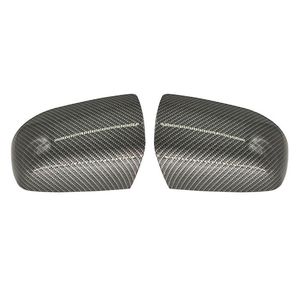 1 Pair High Quality ABS Auto Side Mirror Cover For F-ord F-ocus MK2 2005-2006 Carbon Look Accessories Rearview Covers