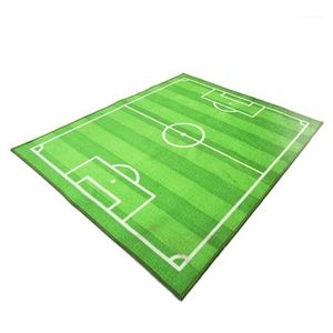 フットボールサッカーフィールドカーペットの子供クロールプレーマットソフトパッドベビーキッズブランケットカーペットラグリビングルームベッドルーム屋内ゲームカーペット1