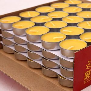 50-100pcs / box kärlek hjärtformad rund tealight ljus rökfritt litet ljus för Alla hjärtans dag Bekännelse Förslag Heminredning