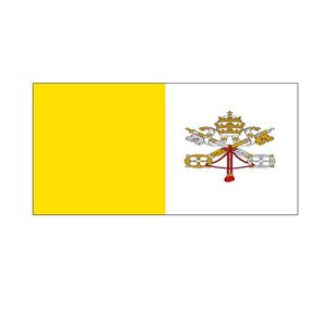 Bandeira do Vaticano de Alta Qualidade 3x5 Ft City Banner 90x150cm Festival Festival Presente 100D Poliéster Indoor Outdoor Flags e Banners