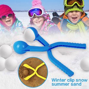 Snowball Clip Child Toy Winter Snow Ball Mold Tool Scoop Fight Outdoor Fun Sports